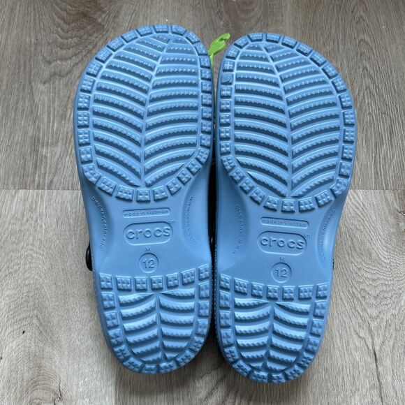 Despicable Me x Crocs Mens 12 Classic Clogs Minions Yellow Blue Clog Shoes NEW main image 8
